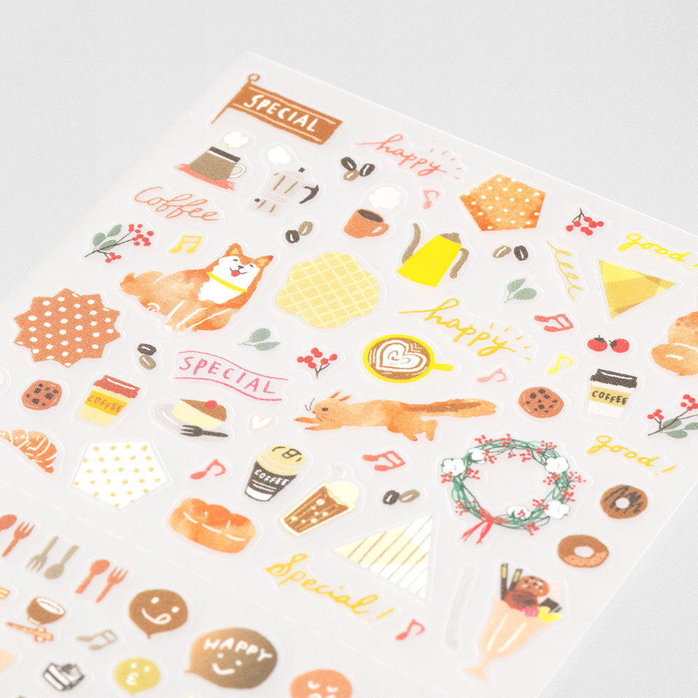 Midori Sticker 2563 Color - Brown