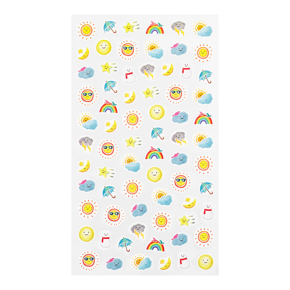 Midori Stickers Daily Records - Weather