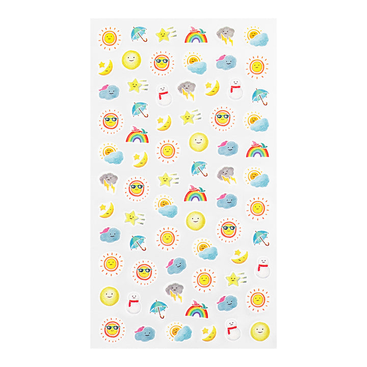 Midori Stickers Daily Records - Weather