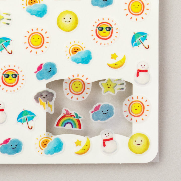 Midori Stickers Daily Records - Weather