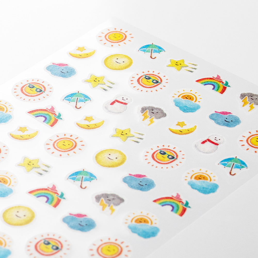 Midori Stickers Daily Records - Weather