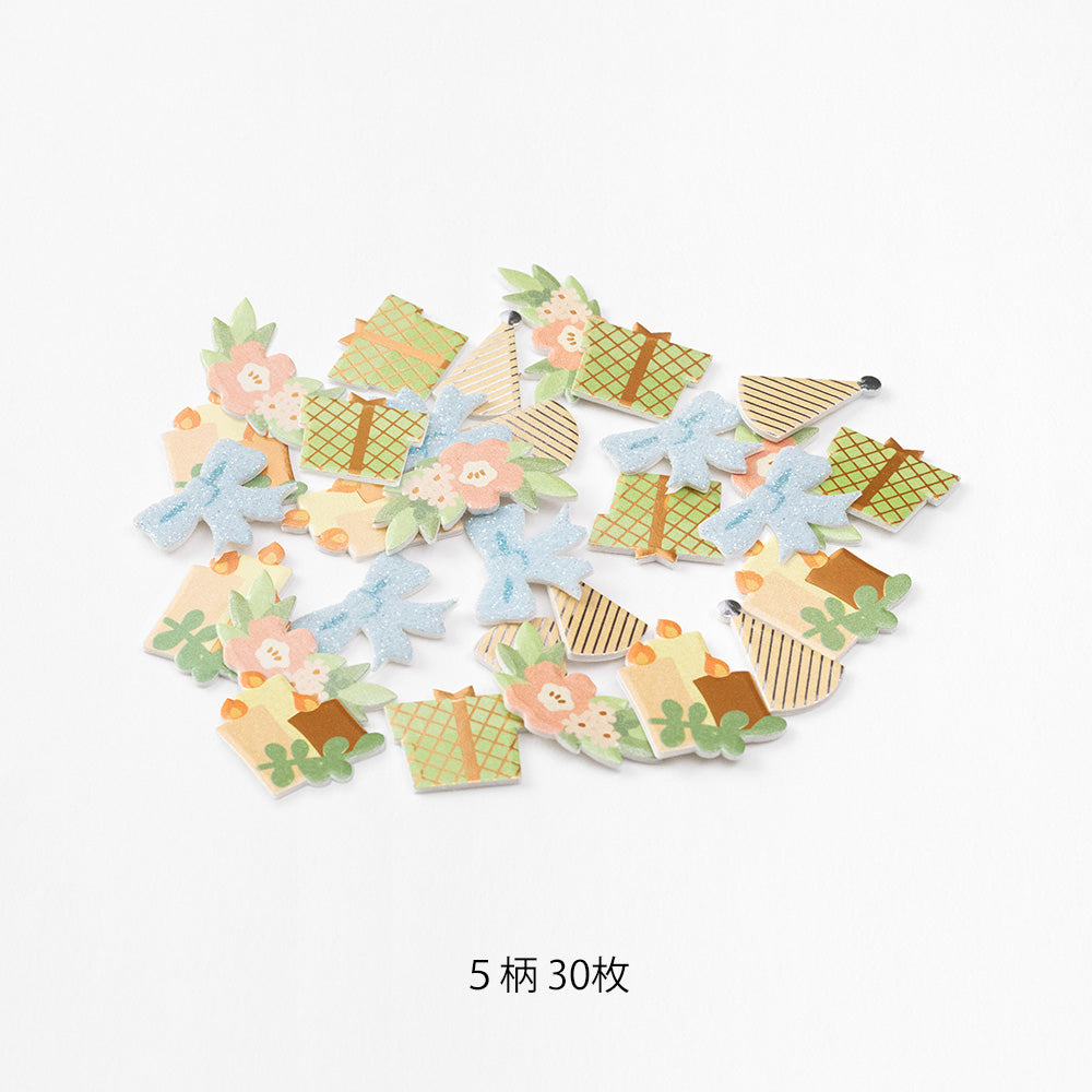 Midori PC Museum 2574 Decoration Sticker - Celebration