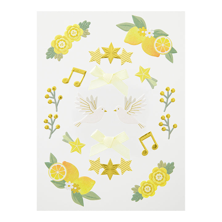 Midori PC Museum 2655 Frame Sticker - Yellow