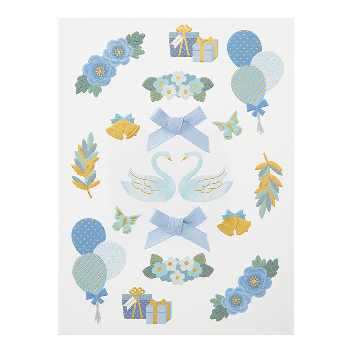 Midori PC Museum 2657 Frame Sticker - Blue