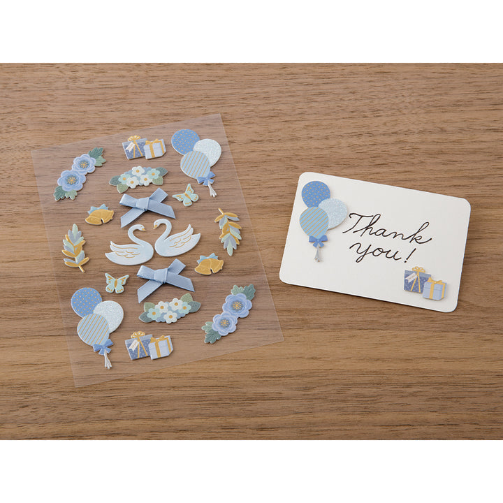 Midori PC Museum 2657 Frame Sticker - Blue