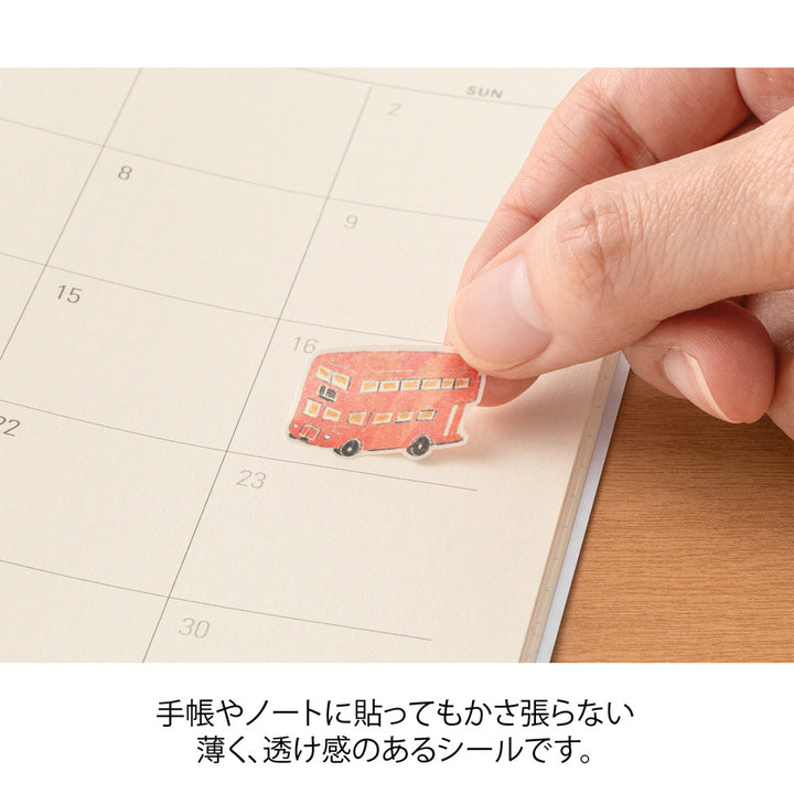 Midori Sticker 2710 British Motifs