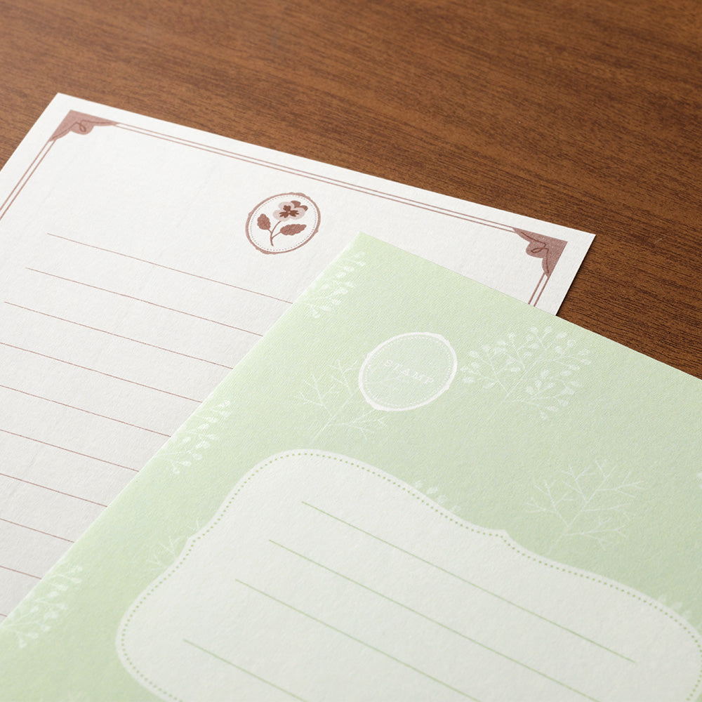 Midori Letter Set 923 Collage - Stationery