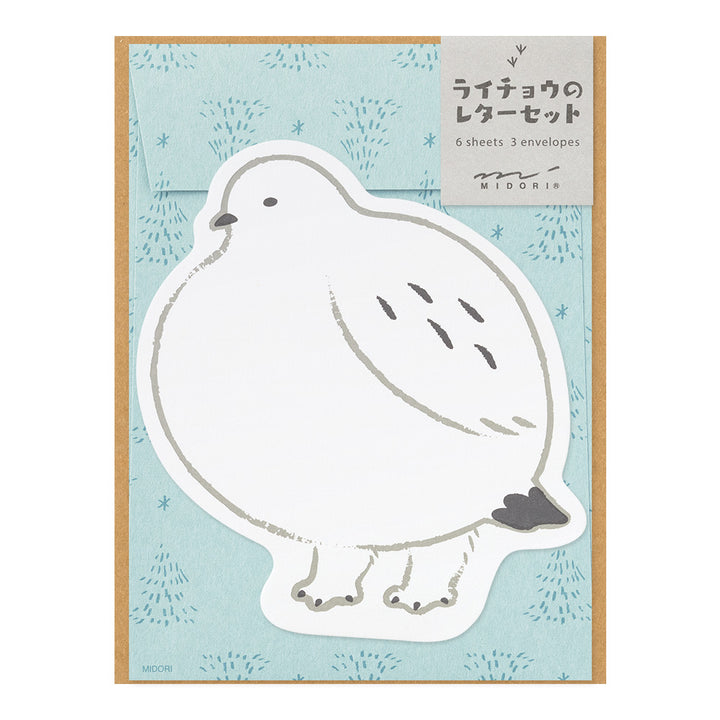Midori Letter Set 925 Die Cut - Grouse