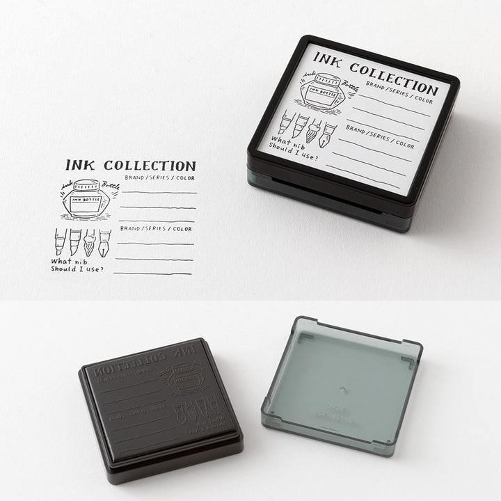 Overseas Exclusive Midori Paintable Stamp Pre-Inked Ink Collection A