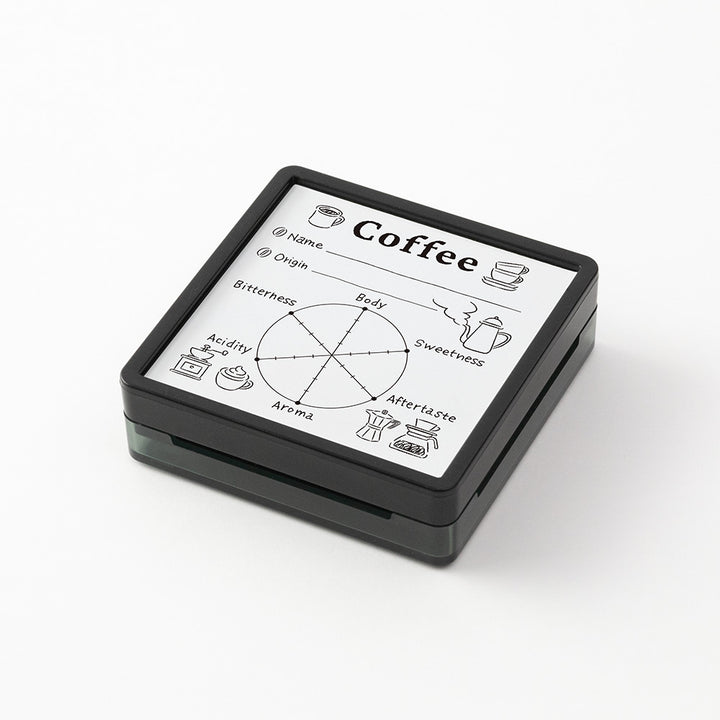 Overseas Exclusive Midori Paintable Stamp Pre-Inked Coffee