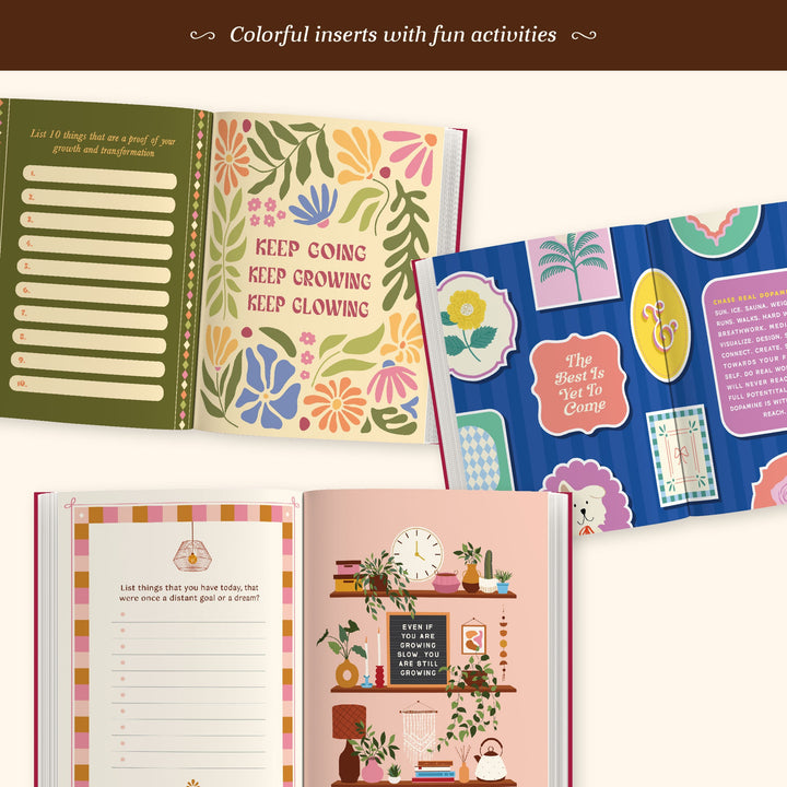 7mm Between the Lines | Annual Undated Planner | Make It Happen | Blue