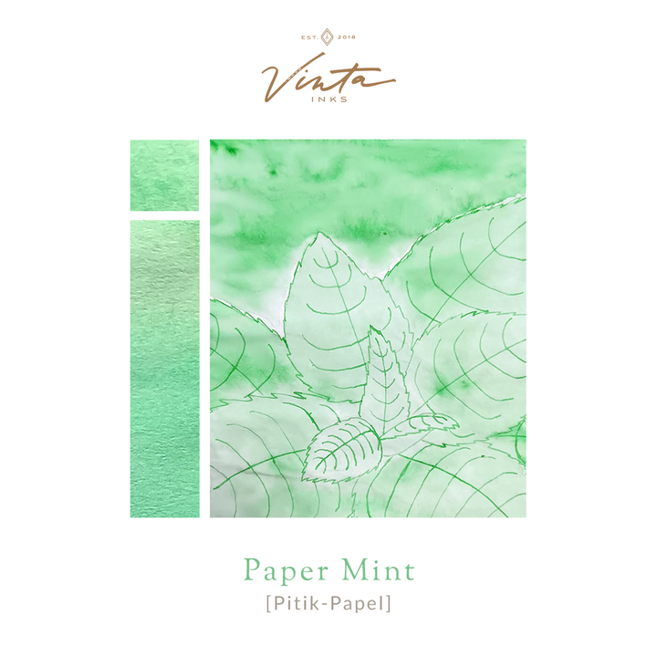 Vinta Inks - Homeroom Collection - Paper Mint [Pitik Papel]