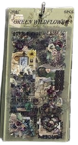 2ABC Decorative Stickers - Green Wildflower