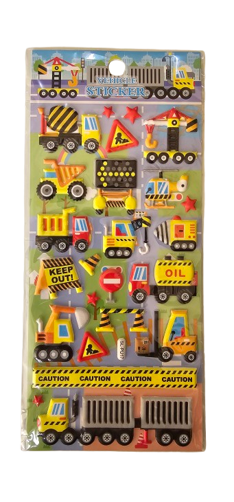 Art Bundle 3D Vehicle Stickers # 17