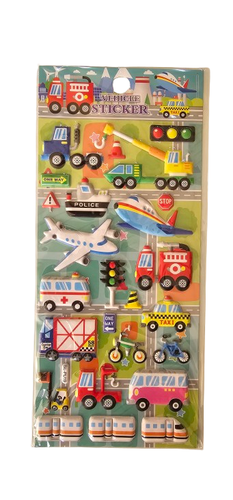 Art Bundle 3D Vehicle Stickers # 19