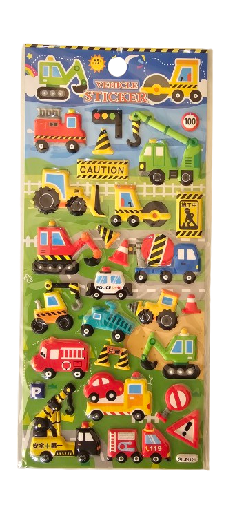 Art Bundle 3D Vehicle Stickers # 21