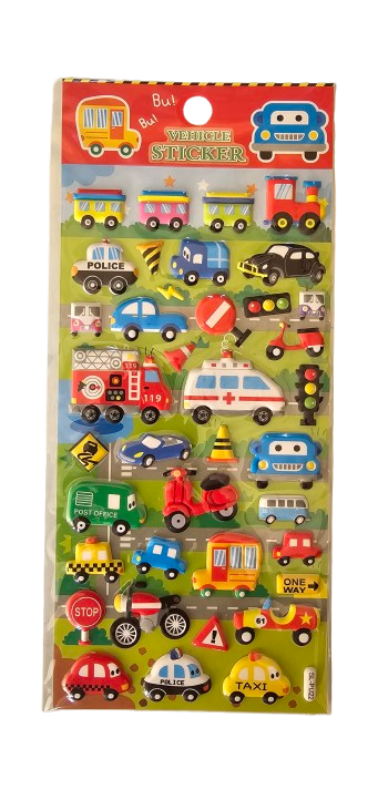Art Bundle 3D Vehicle Stickers # 22