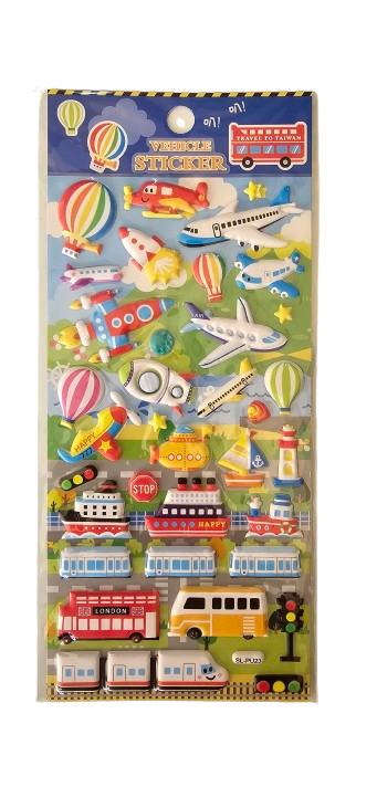 Art Bundle 3D Vehicle Stickers # 23