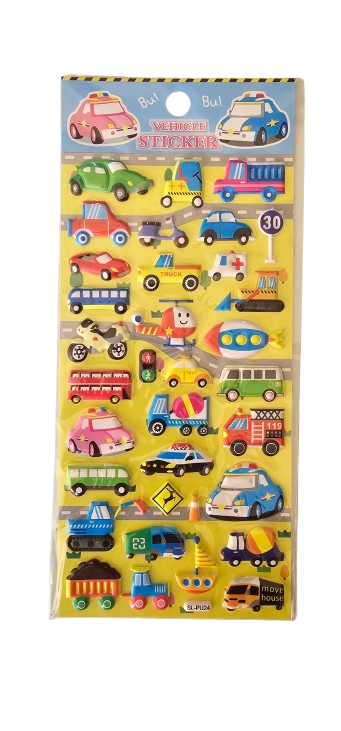 Art Bundle 3D Vehicle Stickers # 24
