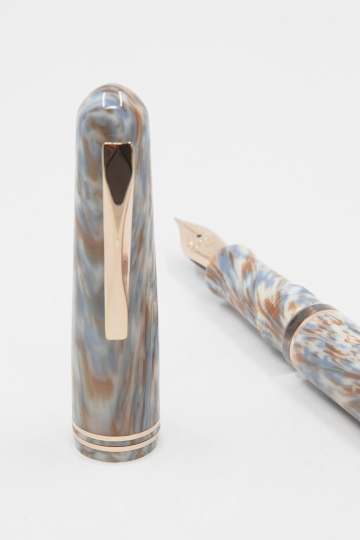 Gioia | Metis | Fountain Pen | Cappuccino | Rose Gold Trims
