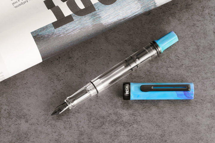 TWSBI ECO Cosmos Blue with Onyx Fountain Pen