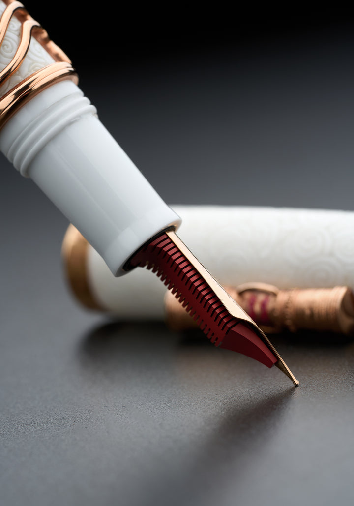 Delta Indigenous People Simbu Rose Vermeill Limited Edition Fountain Pen