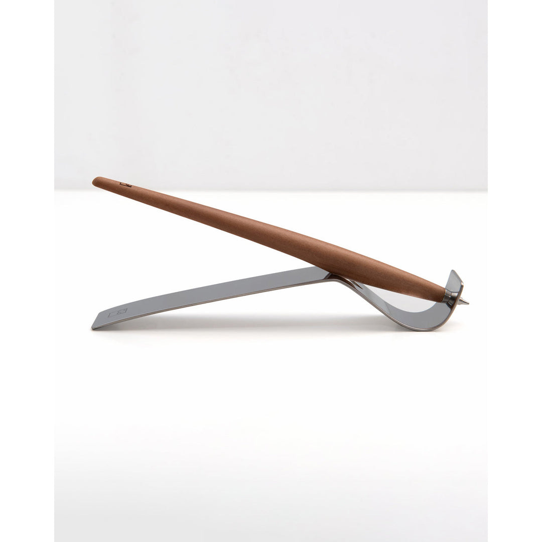 Pininfarina | Forever Piuma | Ballpoint Pen | Pear Wood | Stainless Steel Desk Stand