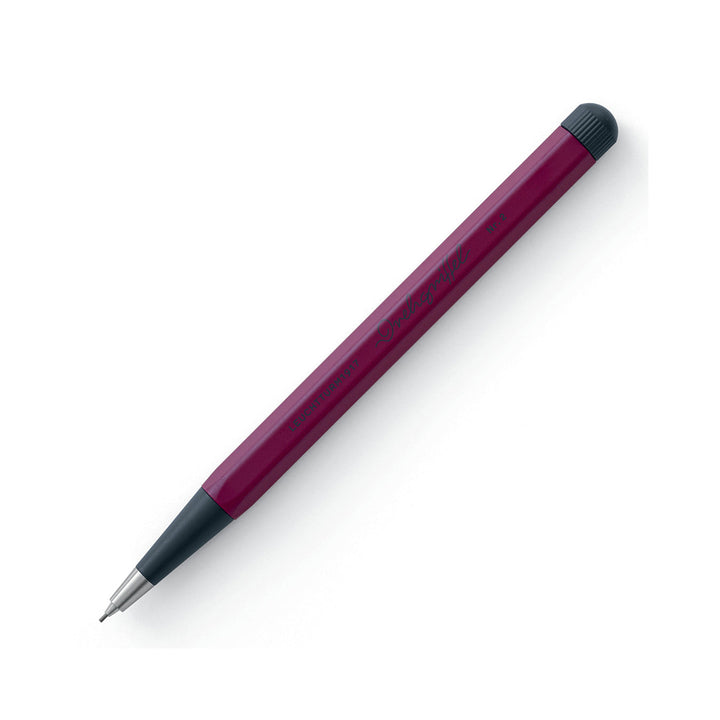 LEUCHTTURM1917 0.7mm Mechanical Clutch Pencil | Graphite HB Lead | Drehgriffel No. 2 | Port Red | Twist Mechanism