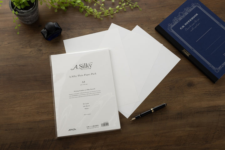 Apica A Silky Plain Paper Pack - A5