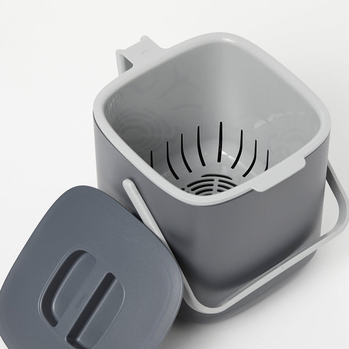 Litem | Multi Utility Waste Bin | Dark Grey | For Office Home & Kitchen