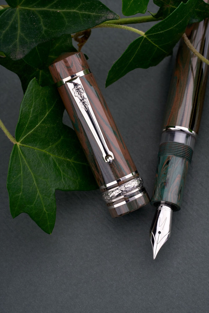 Nino Marino Signature Ivy Ring Giardino Segreto Limited Edition Fountain Pen
