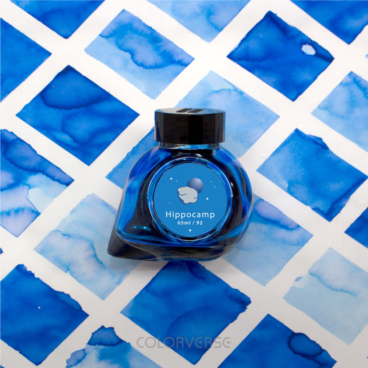 Colorverse Season 7 | Blue | Fountain Pen Ink Bottled | Eye On The Universe | Hippocamp &amp; Comet SL9 Ink Set