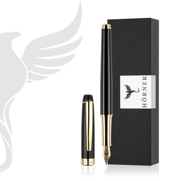 Horner | Nobilis | Fountain Pen | Black-GT