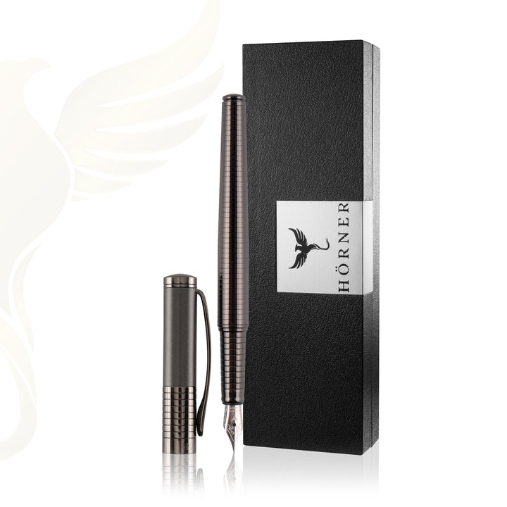 Horner | Fortress | Fountain Pen | Gunmetal