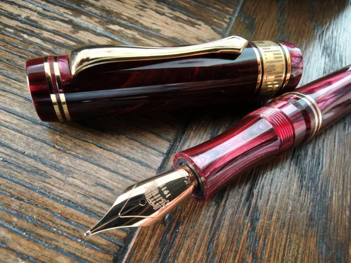 Nettuno Superba Ruby Limited Edition GT Fountain Pen