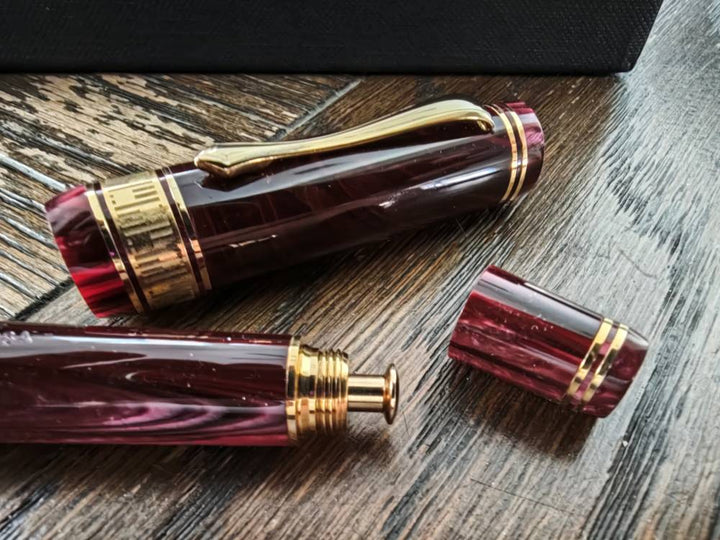 Nettuno Superba Ruby Limited Edition GT Fountain Pen