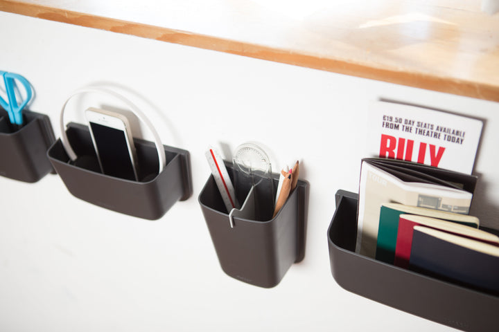 Litem | Wall Mounted | Organizer |  Dark Grey | Myroom | For Office  Home &amp; Kitchen