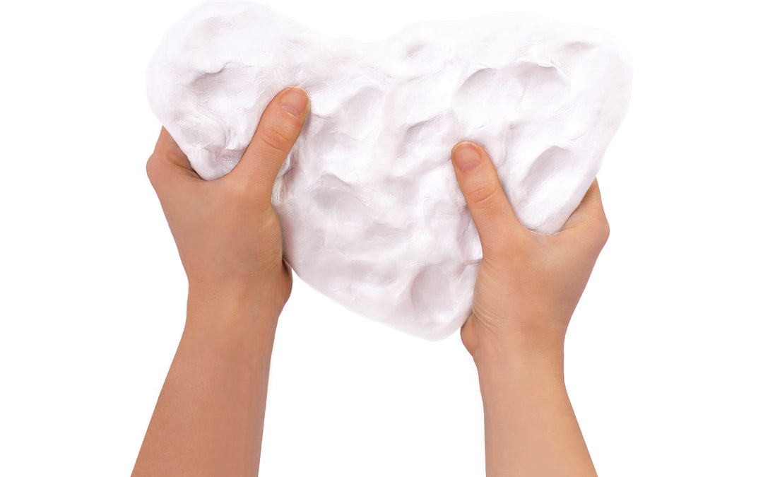 Jovi European Air-Dry Modeling Pure White Clay 2 Packets - Each Pack of 500 Grams for Sculpting Pottery Art &amp; Craft Handicraft Educational Purpose Fine Motor Skills