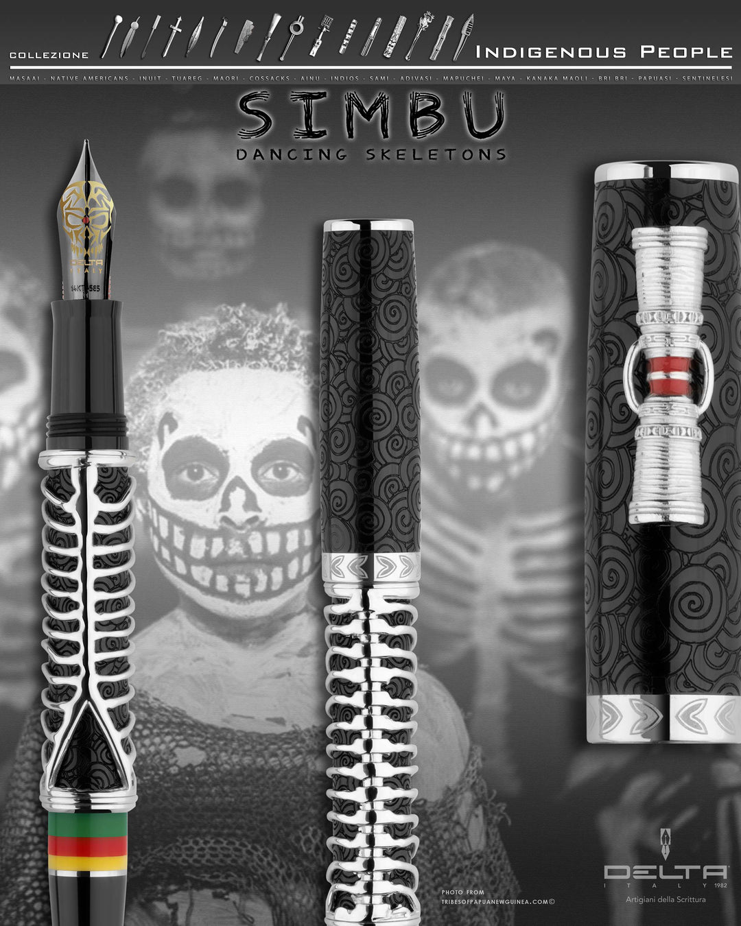 Delta Indigenous People Simbu Limited Edition Fountain Pen