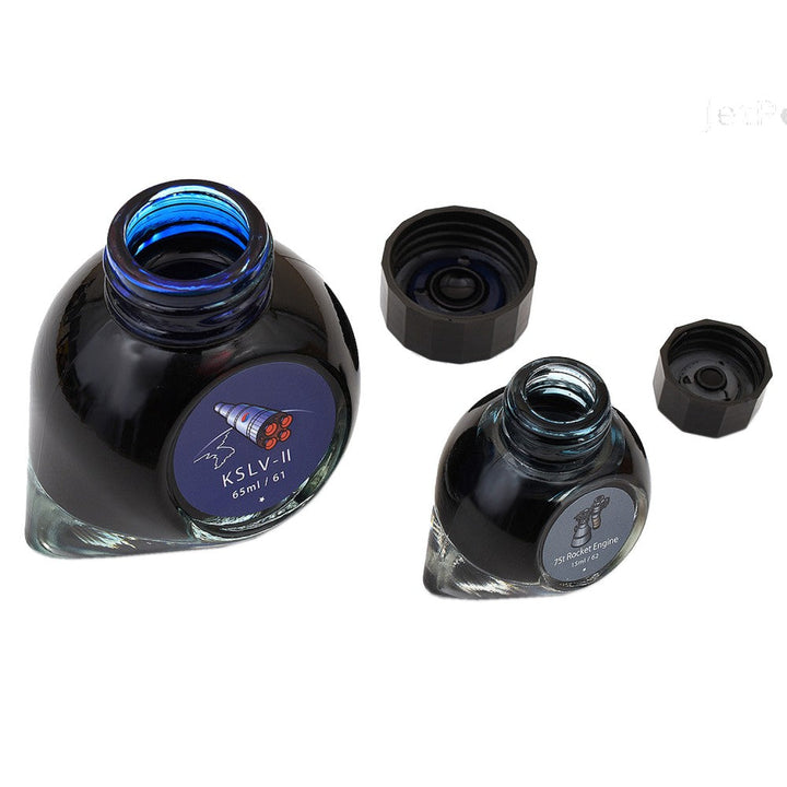 Colorverse Ink | KSLV-II | 75t Rocket Engine | Dark Blue | Special Edition | 65ml &amp; 15ml Set - Aarcaai
