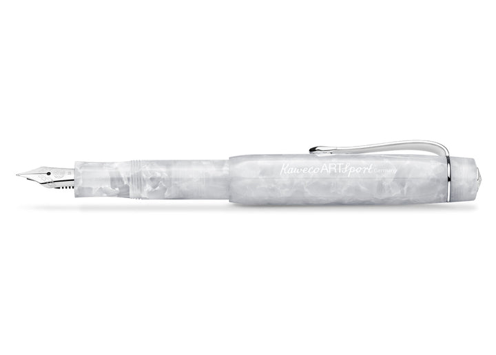 KAWECO ART Sport Fountain Pen Mineral White