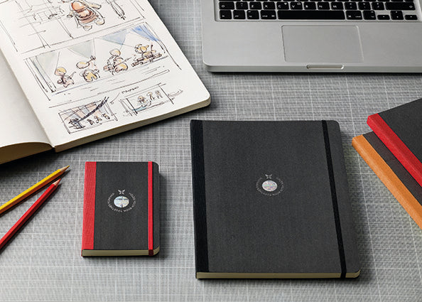 Flexbook | Blank | Large A4 Size Sketchbook | Red | Flex Global Sketchbook