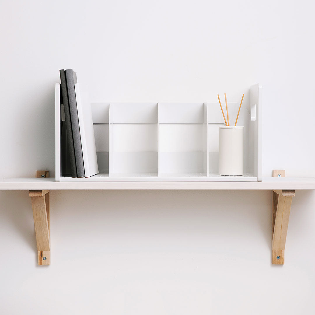 Litem | Book Rack with  4 Compartments | Organiser | Mint | My Room