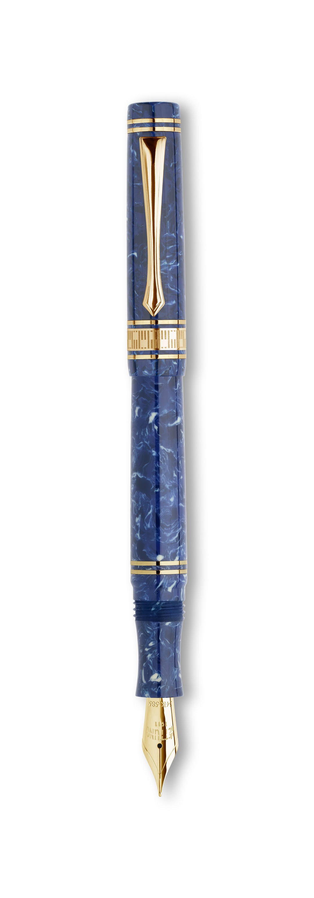Nettuno Superba Sapphire Limited Edition GT Fountain Pen