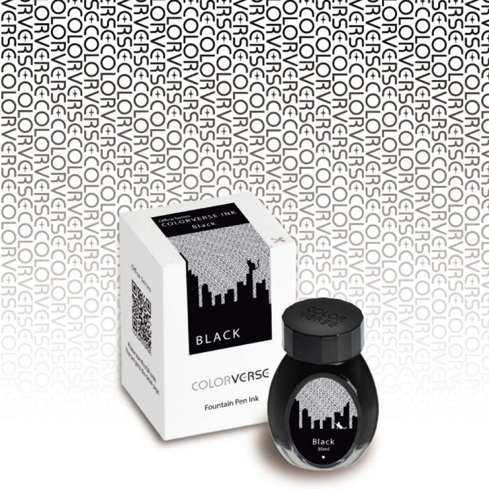 Colorverse | Office Series | Ink Bottle | Black | 30ml - Aarcaai