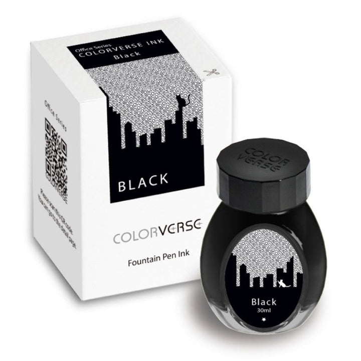 Colorverse | Office Series | Ink Bottle | Black | 30ml - Aarcaai