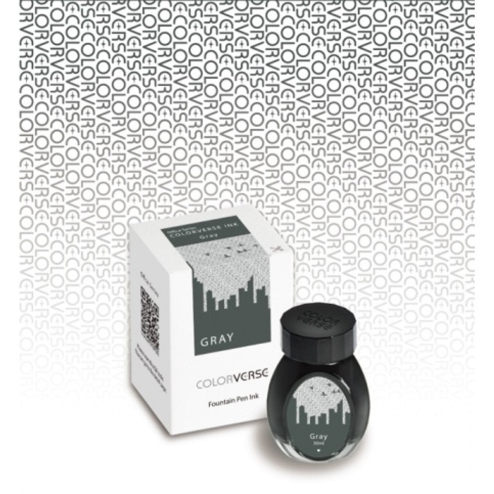 Colorverse | Office Series | Ink Bottle | Gray | 30ml - Aarcaai