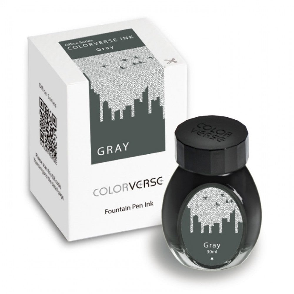 Colorverse | Office Series | Ink Bottle | Gray | 30ml - Aarcaai