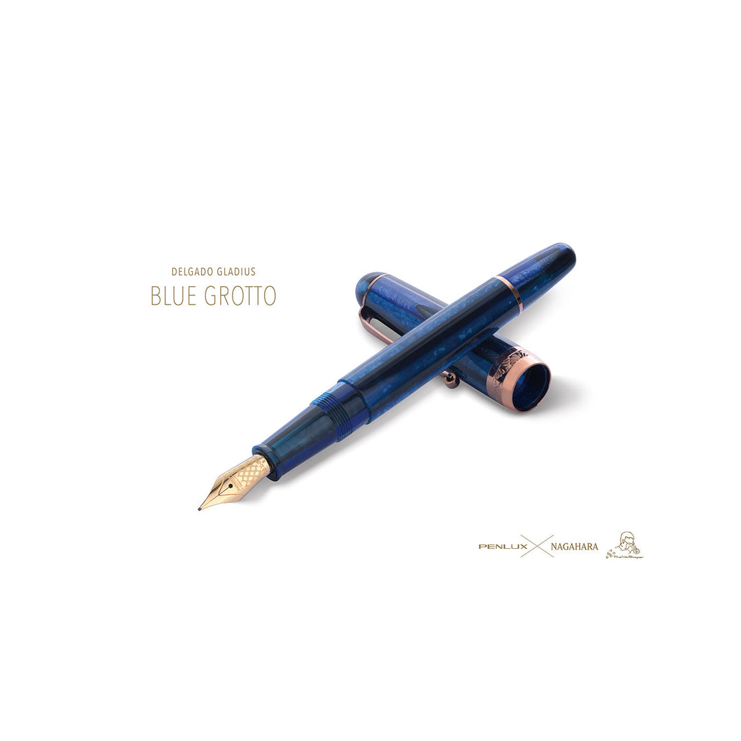 Penlux | Fountain Pen | Delgado Gladius | Blue Grotto