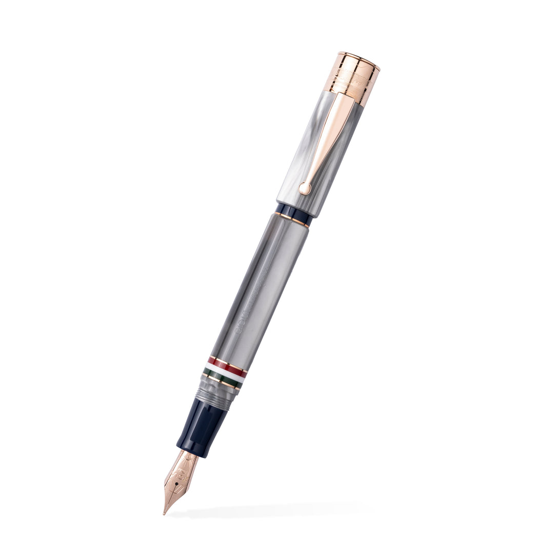 Gioia | Fountain Pen & Rollerball Pen | Partenope | Madreperla Pearl RGT